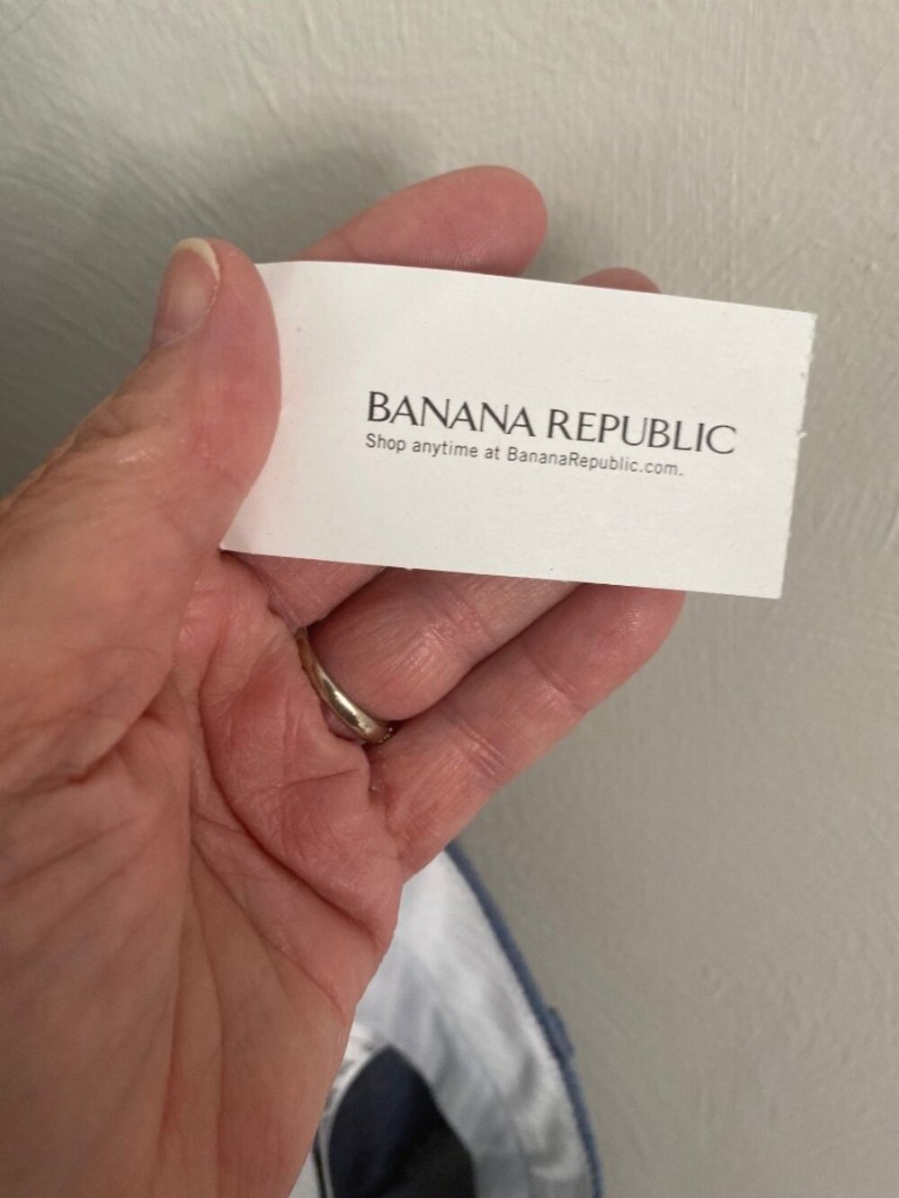 Chambray Rollup Shorts Banana Republic 0R Blue 100% cotton summer outdoors NWT - Picture 4 of 11